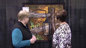 Sandi Snow talks with Bonnie Browning about her quilt, PROTECTING THE FLAME, to explain how she made her mosaic-style quilt. Have you made a mosaic quilt? See more at QuiltWeek.com. | American Quilter's Society