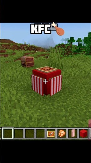 Minecraft KFC bucket Build Hack