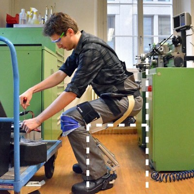 Sit Happens: Noonee's So-Called 'Chairless Chair' Offers Wearable Seating Solution - Core77