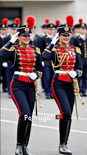 Marching with Pride: Women Warriors #FemaleSoldiers #MilitaryParade #WomenInUniform
