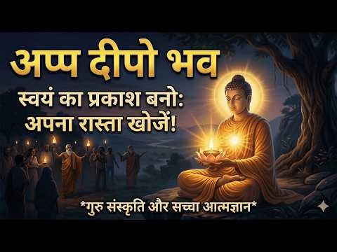 20/3/26 - अप्प दीपो भव: अपना दीपक स्वयं कैसे बनें? अनहद नाद: आत्म-साक्षात्कार का गुप्त मार्ग!!