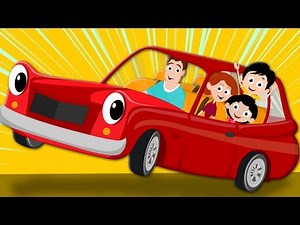 daddy's red car | original song | nursery rhymes | childrens song | kids rhymes | kids tv