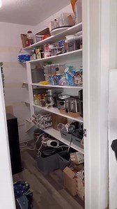 Pantry part 4! Getting so close! #pantrydesign #pantrymakeover #diyproject | spetrichhome