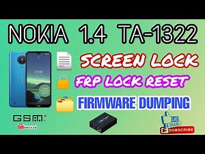 NOKIA 1.4 TA-1322 / I.S.P PIN OUT / HARD RESET / SCREEN / FRP LOCK REMOVE / F.W READ 🎊 MEDUSA PRO