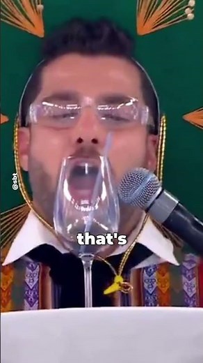 How do people break glass with their voice!?