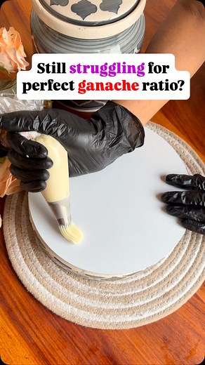 205K views · 3.1K reactions | Perfect piping ganache ratio you need...