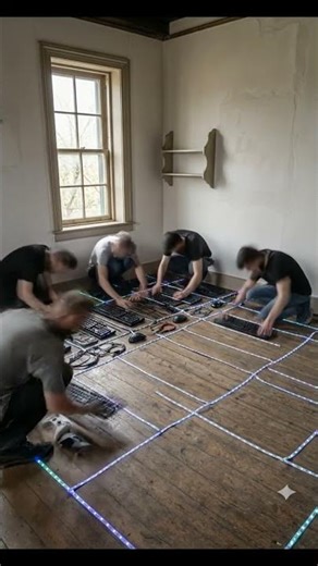 Gaming Room With Resin Floor 😱 You Won’t Believe This Setup!