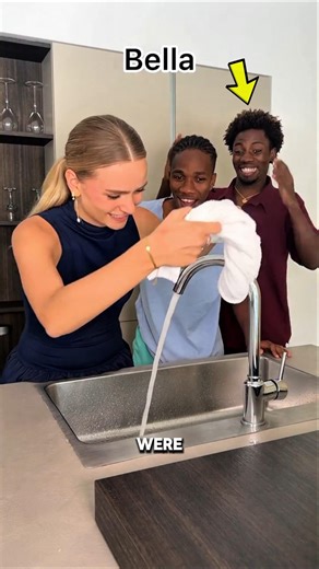 These three friends got an amazing challenge 😱 #shorts