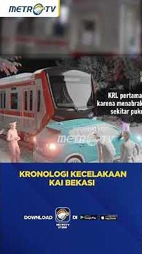 Kecelakaan Kereta di Bekasi Timur Diduga Dipicu Taksi Listrik yang Mogok #Shorts