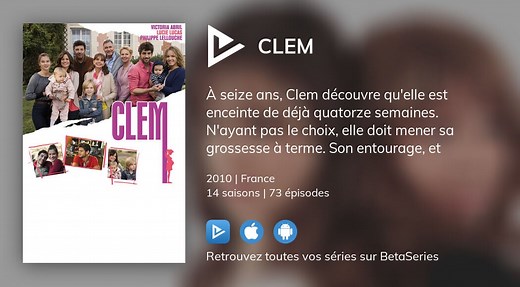 Vidéo : Voir la série Clem en streaming légal complet