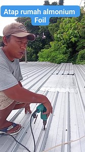 Resiko atap pakai almonium foil #reel #almoniumfoil #tukangbangunan #semuaorang | Sugeng Raharjo