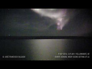 SiOnyx Aurora Camera – Northern Lights Demonstration