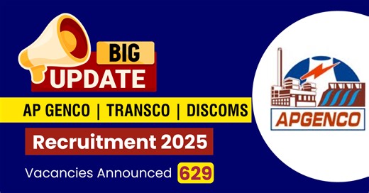 AP GENCO | TRANSCO | DISCOMS Recruitment 2026 – 629 Vacancies Announced - ACE Academy - Blog