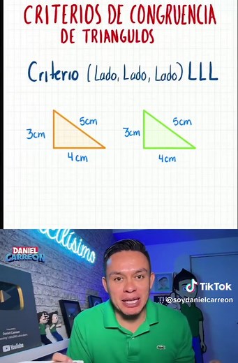 ¡Vamos a ver los criterios de congruencia de triángulos! ¡Entiende y aprende las matemáticas de una manera facilísima! https://wa.me/c/5216564259521 https://onx.la/9a30b