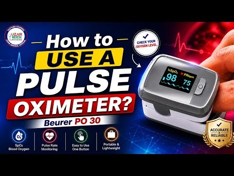 How to use a pulse oximeter? #pulserate #spo2 #pulseoximeter