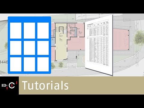 ARCHICAD Tutorial | Auswertungslisten formatieren