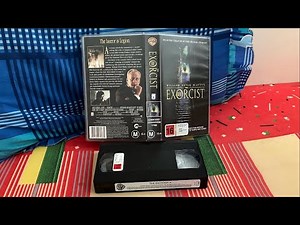 Opening and Closing To "The Exorcist III" (WHV) VHS New Zealand (2001)