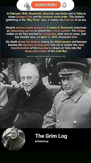 The Last Meeting: Roosevelt’s Final Days at Yalta (1945)