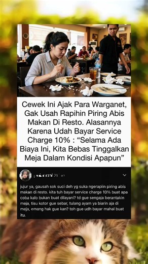 Is it okay to trash the table just because you paid the service charge? 💀 | viral news | latest n...
