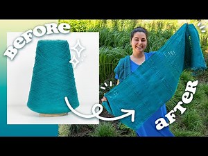 Weaving Challenge: Using Only One Yarn for the Whole Project (getting creative w/ freestyle weaving)