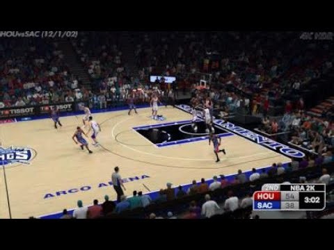 Steve Francis DOUBLE-DOUBLE Highlights vs. KINGS | NBA 2K26 - Kobe ERA