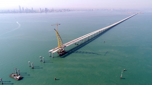 Kuwait’s Sheikh Jaber al-Ahmad Al-Sabah Causeway opens