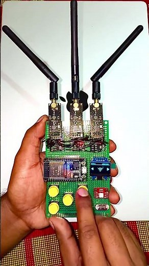 All in one 2.4ghz gadget | Jammer Channel Analyzer with NRF24L01 📡