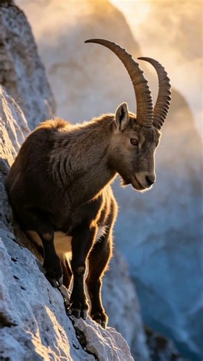 “This Mountain Goat Defies Gravity on Impossible Cliffs 🐐⛰️ (Ultra Real Wildlife 4K)”