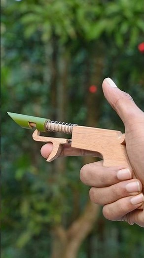EcoCraft Mini Launcher: Nature Meets Ingenuity #crafts #new