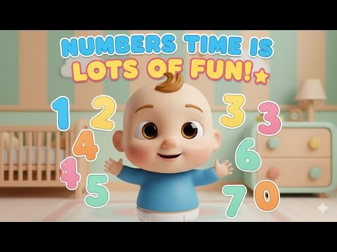 Numbers Time Fun Song for Kids - CoComelon -Nursery Rhymes