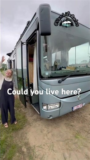 Old Bus Converted into Modern Motorhome