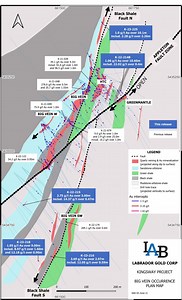 Labrador Gold Intersects 5.22g/t Au Over 2.8M Including 22.02g/t Over 0.4M