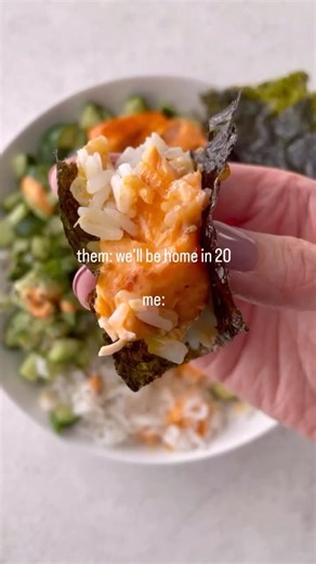 NP. Salmon sushi bowls to the rescue 👇