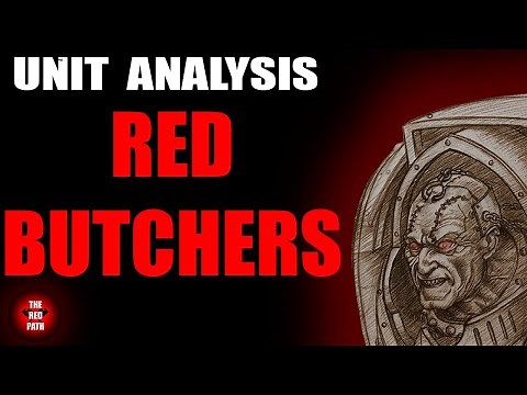 World Eaters Unit Analysis - Red Butchers - Chaos Terminators - Warhammer 40k