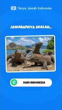 If You Can Answer This, You're a Genius 😱 Indonesian Trivia Quiz