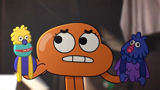 1.4M views · 28K reactions | Dejar a estas marionetas no es tarea fácil para Darwin 梁#ElIncreíbleMundoDeGumball #CartoonNetwork | Cartoon Network LA | Facebook