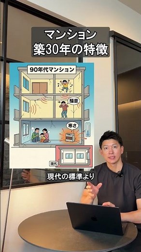 [Apartment Building] Characteristics of a 30-year-old building