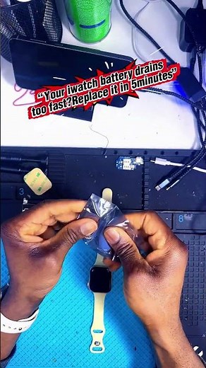 Replacing your Apple watch battery #applewatch #batteryreplacement #techtips #appletips #viralvideo