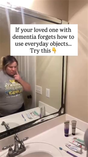Tori | Family Caregiver & Dementia Care Tips on Instagram: "If your loved one is forgetting how to use everyday objects or complete simple tasks, you’re not doing anything wrong — their brain is changing. 💛 Here’s what really helps 👇 1️⃣ Simplify the task Remove distractions or extra items they don’t need. One step at a time reduces overwhelm. 2️⃣ Swap complicated objects for easier-to-use versions Think: 🔹 lever-style door handles 🔹 pump soap instead of bar soap 🔹 electric razor instead of