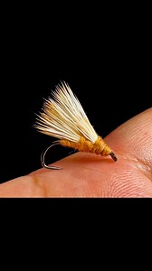 49K views · 696 reactions | Double Wing October Caddis #flytying #flyfishing #caddis #dryfly | The Tao of Flies | Facebook