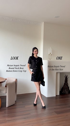 257K views · 124 reactions | Tis the season for festive fits 壟 @candimarangsi's picks are in, shiny tweed, satin, and velvet pieces that instantly dress up every look ✨ | Love, Bonito | Facebook