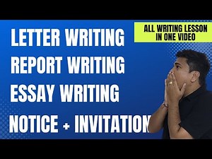 Class 12 | How to write Notice, Letter, Report, Invitation and Essay | English Writing ✍️