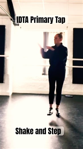 Primary Tap exam practice video. Shake and Step exercise.