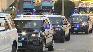 ‘A show of hope’: Weymouth first responders lead parade of appreciation outside South Shore Hospital