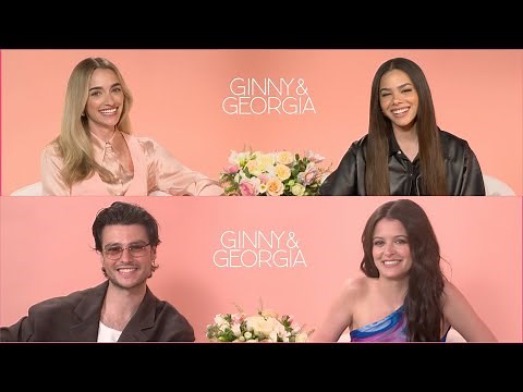 GINNY & GEORGIA Season 3 Interviews! Brianne Howey, Antonia Gentry, Felix Mallard, Sara Waisglass