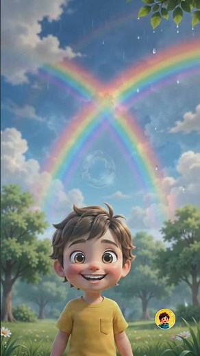 Why Do Rainbows Appear After Rain? 🌈 #curiousminds #funscience #kids #curiouskids #scienceforkids