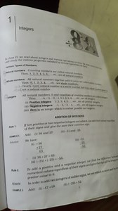 1IntegersIn class VI, we read about integers and vartous ope... | Filo