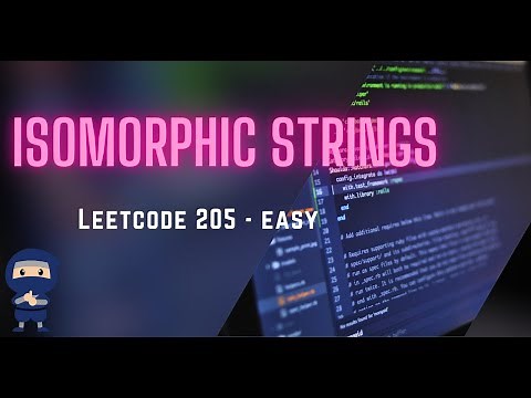 Isomorphic Strings - LeetCode #205 - Python, JavaScript, Java, C++