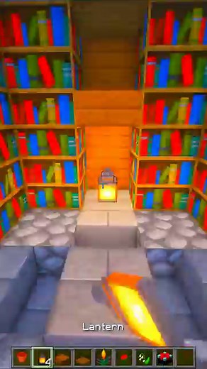 Minecraft Secret Basement Library Build (Fast & Easy!)📕