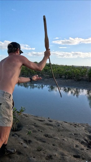 Catching dinner Back 2 Basics style 🔱